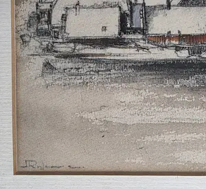 Jan Rijlaarsdam - Wintergezicht van een Hollandse stad kopen? Bied vanaf 375!