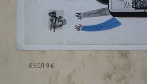 Shinkichi Tajiri - offset print: jaarprent bonnefantenmuseum - 1989 kopen? Bied vanaf 75!