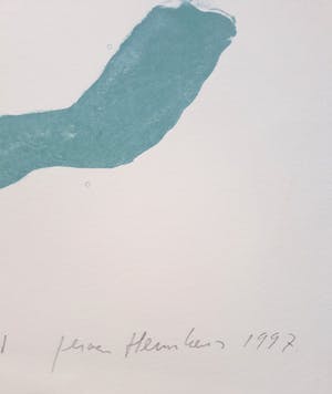 Jeroen Hermkens - Boven- en benedenloop, litho kopen? Bied vanaf 35!