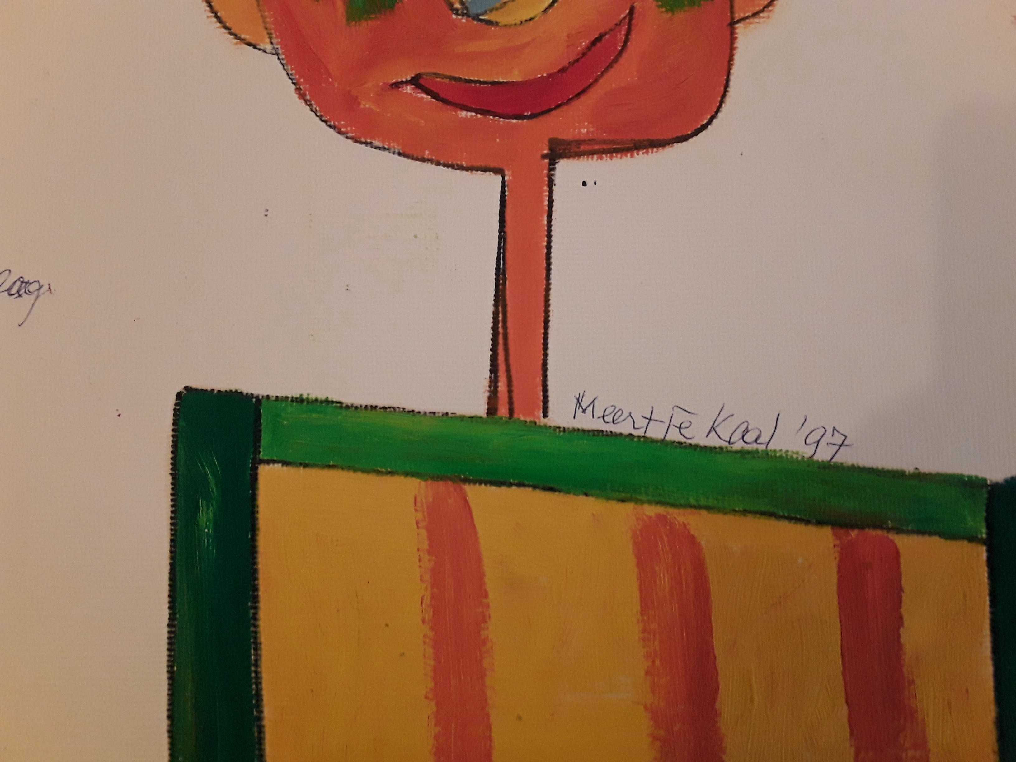 Meertje Kaal - 1997,gesign,titel,de vrouw die haar man voor een kast aanzag, kopen? Bied vanaf 1!