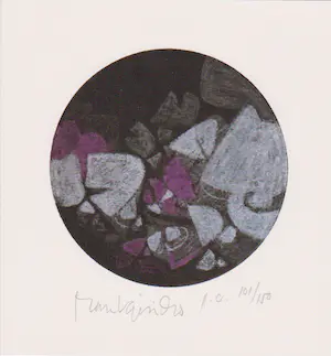 Raul ISIDRO - Twee handgesigneerde zeefdrukken: Geometrische Composities I, II kopen? Bied vanaf 25!