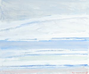 Paul Overhaus - Acryl op doek, bevestigd op paneel, Grijs weer - Ingelijst kopen? Bied vanaf 50!