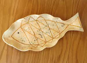 Brigitte Reuter - visvorm verkocht voor € 25!