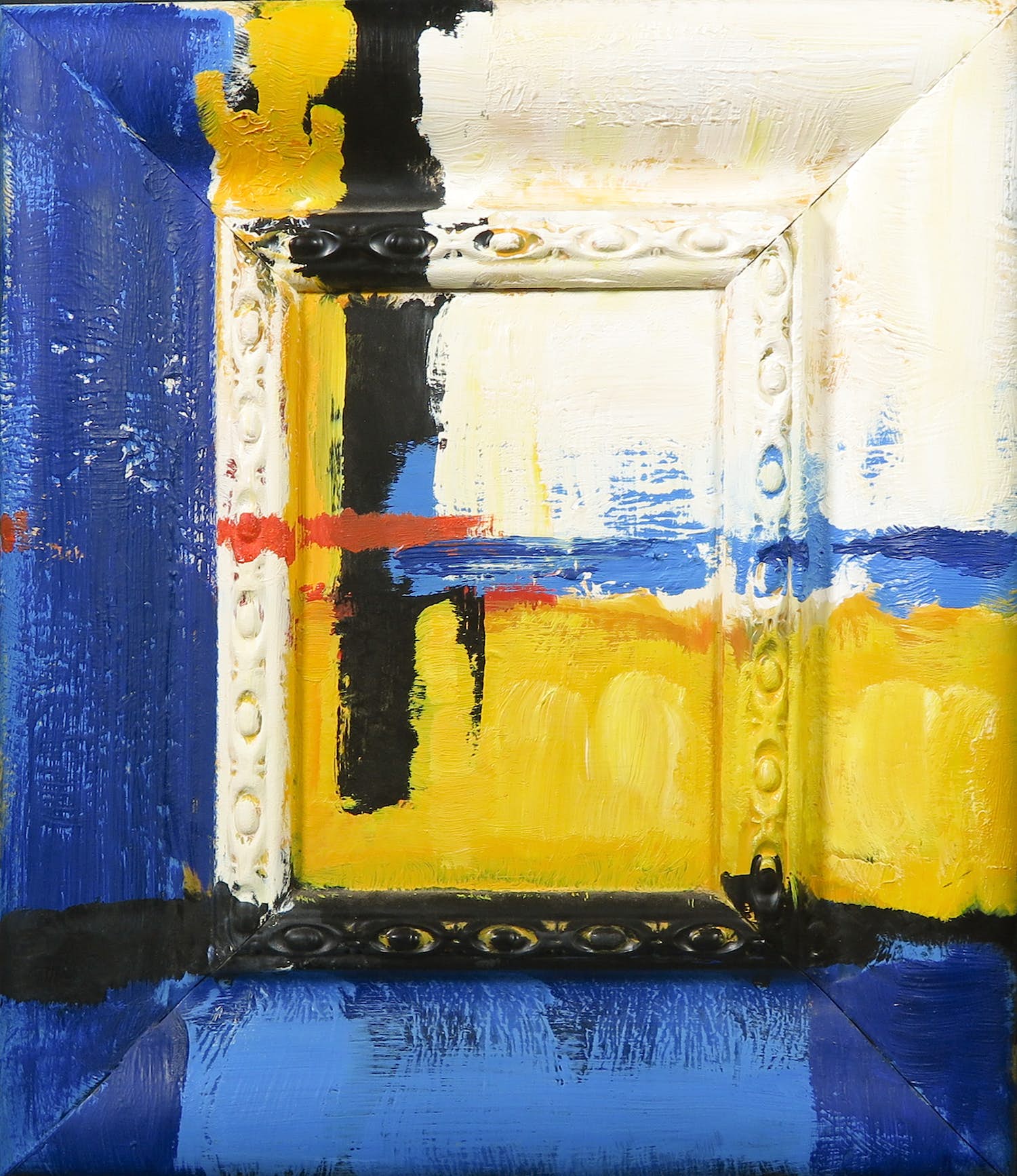 Henk Lassche - Olieverf op paneel, Zonder titel kopen? Bied vanaf 220!