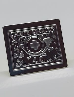 Zilver 999 postzegel 4 cent Zwitserland 1849-1850 kopen? Bied vanaf 1!