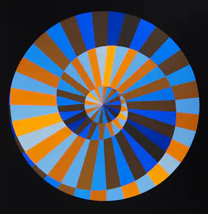 Buy Victor Vasarely - Olympia, Sky and Sun, originele zeefdruk? Bid from 250!