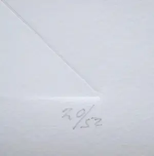 Harry van Kuyk - Geometrische compositie, reliëfdruk kopen? Bied vanaf 195!