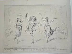 James Gillray - A Peep at Christies;–or–Tally-ho & his Nimeny-pimeney taking the Morning Lounge kopen? Bied vanaf 200!