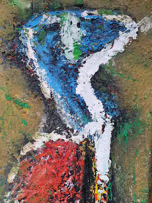 Guillaume Lo-A-Njoe - Olieverf op doek - Ingelijst (Groot) kopen? Bied vanaf 495!