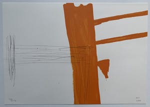 Ronald Noorman - kleurenlitho met perforaties | 'Zonder titel' | 2000 kopen? Bied vanaf 75!