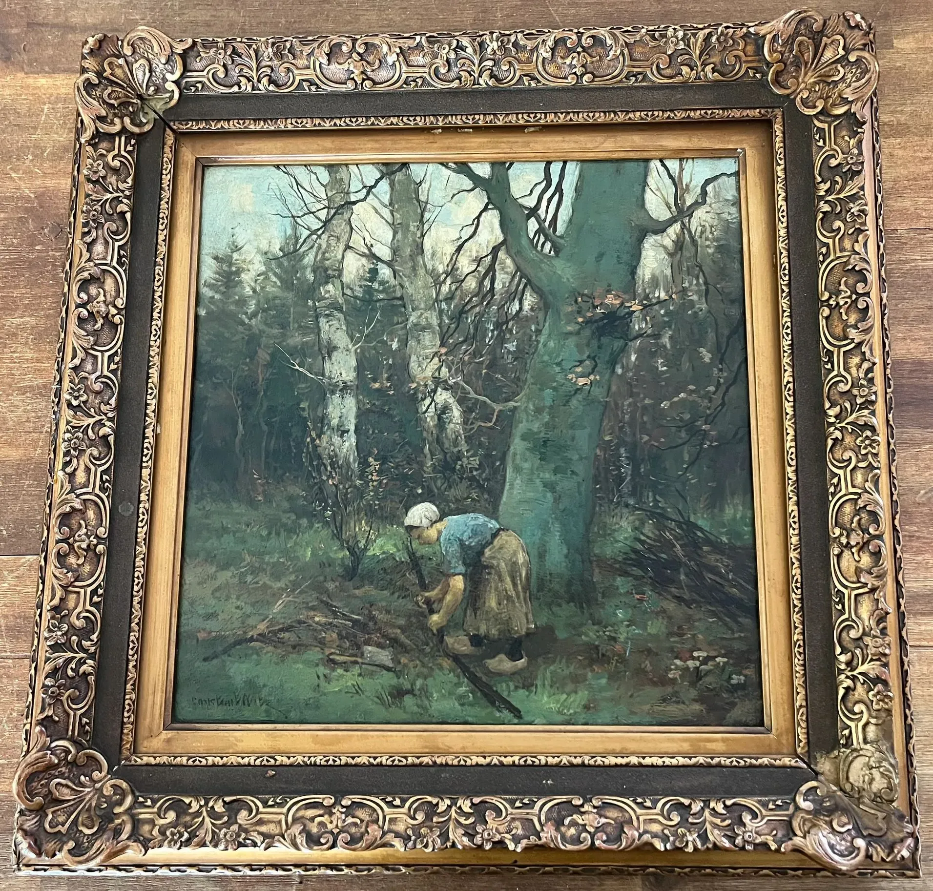 Buy Constant Artz - Hout sprokkelen in het bos? Bid from 200!
