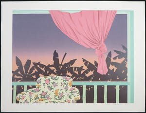 Ferry Bertholet - Zeefdruk, Zonder titel kopen? Bied vanaf 1!