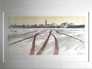 Wim Bettenhausen - Scheveningen (Ets met aquatint) kopen? Bied vanaf 115!