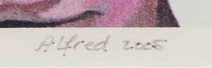 Alfred Degens - Lambdaprint, The red planet - Ingelijst kopen? Bied vanaf 35!