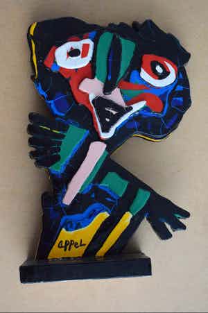 Karel Appel - (naar) - Dancing Girl verkocht voor € 1250!