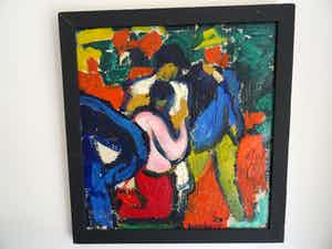 Jan Sierhuis - Abstract verkocht voor € 1000!