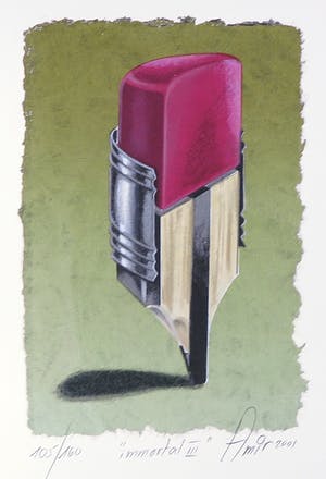 Sharon Amir - Zeefdruk op geschept papier, Immortal III kopen? Bied vanaf 20!