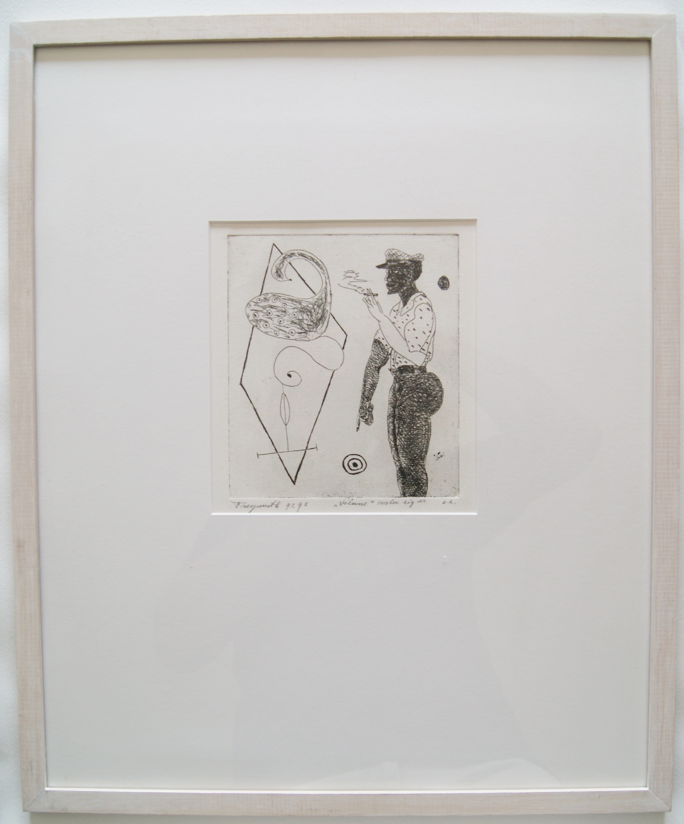 Alphons Freijmuth - zwart/wit ets gesigneerd - 1992/93 kopen? Bied vanaf 70!