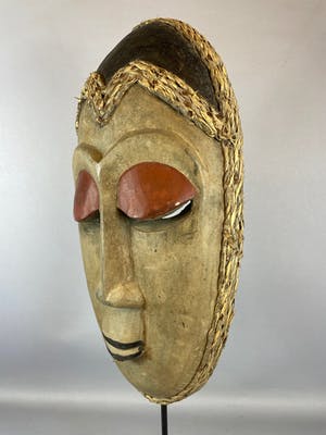 Kwele - African Kwele mask - Gabon. kopen? Bied vanaf 35!