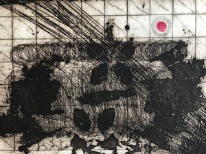 Peter Oosterbos - v/d bruine landkaart - oplage 6/25 - handgesigneerd - 1977 kopen? Bied vanaf 42!