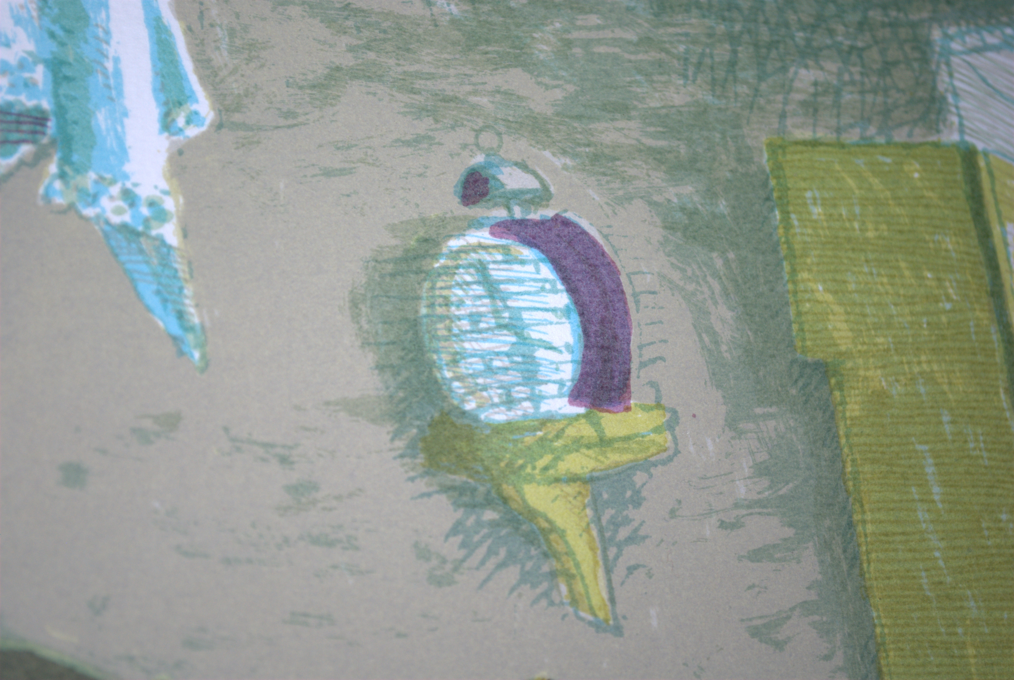 Herman Berserik - litho interieur slaapkamer "Renoupres" kopen? Bied vanaf 90!