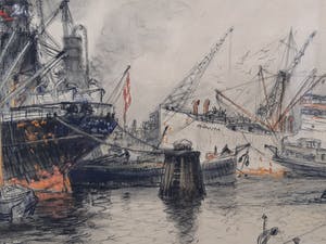 Joop Molenaar - Bedrijvigheid in de Rotterdamse Maashaven kopen? Bied vanaf 170!