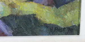 Harmen Klaas Post - Olieverf op board, Boerderij bij Leusden - Ingelijst kopen? Bied vanaf 150!