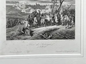 Niet of onleesbaar gesigneerd - Prise de Nimeguel 9 Juillet 1672 kopen? Bied vanaf 1!