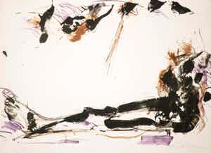 Ger Lataster - Litho, Het been verkocht voor € 40!