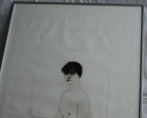 Robbert de Bakker - Ets , Cafe L‘Opera IX Barcelona – gesigneerd & ingelijst – 1991 kopen? Bied vanaf 50!