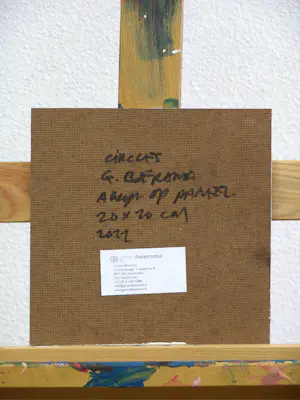 Gerard Boersma - Circles (Vrouw kijkend naar schilderij van Max Bill) kopen? Bied vanaf 100!