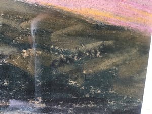 Cornelis Albert van Assendelft - Molen in landschap,pastel op karton kopen? Bied vanaf 80!