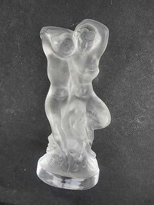 Marc Lalique - beeld Faun en Nymf kopen? Bied vanaf 155!