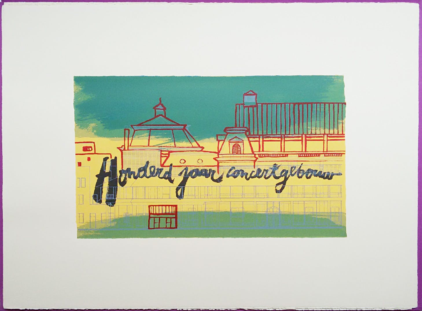 Corneille - Complete “100 jaar Concertgebouw” portfolio met 6 zeefdrukken kopen? Bied vanaf 1000!