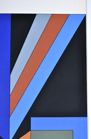 Guy Vandenbranden - Abstracte compositie - gesigneerde zeefdruk kopen? Bied vanaf 250!