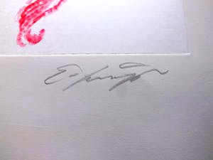 Ernst Fuchs - tittle: Selbstportrait GROTESK kopen? Bied vanaf 1!