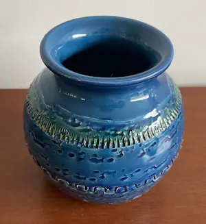 Aldo Londi - Vaasje Rimini Blue - Bitossi Ceramiche kopen? Bied vanaf 30!