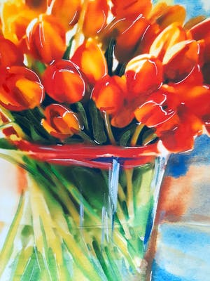 Elena Polyakova - Tulpen in vaas kopen? Bied vanaf 99!