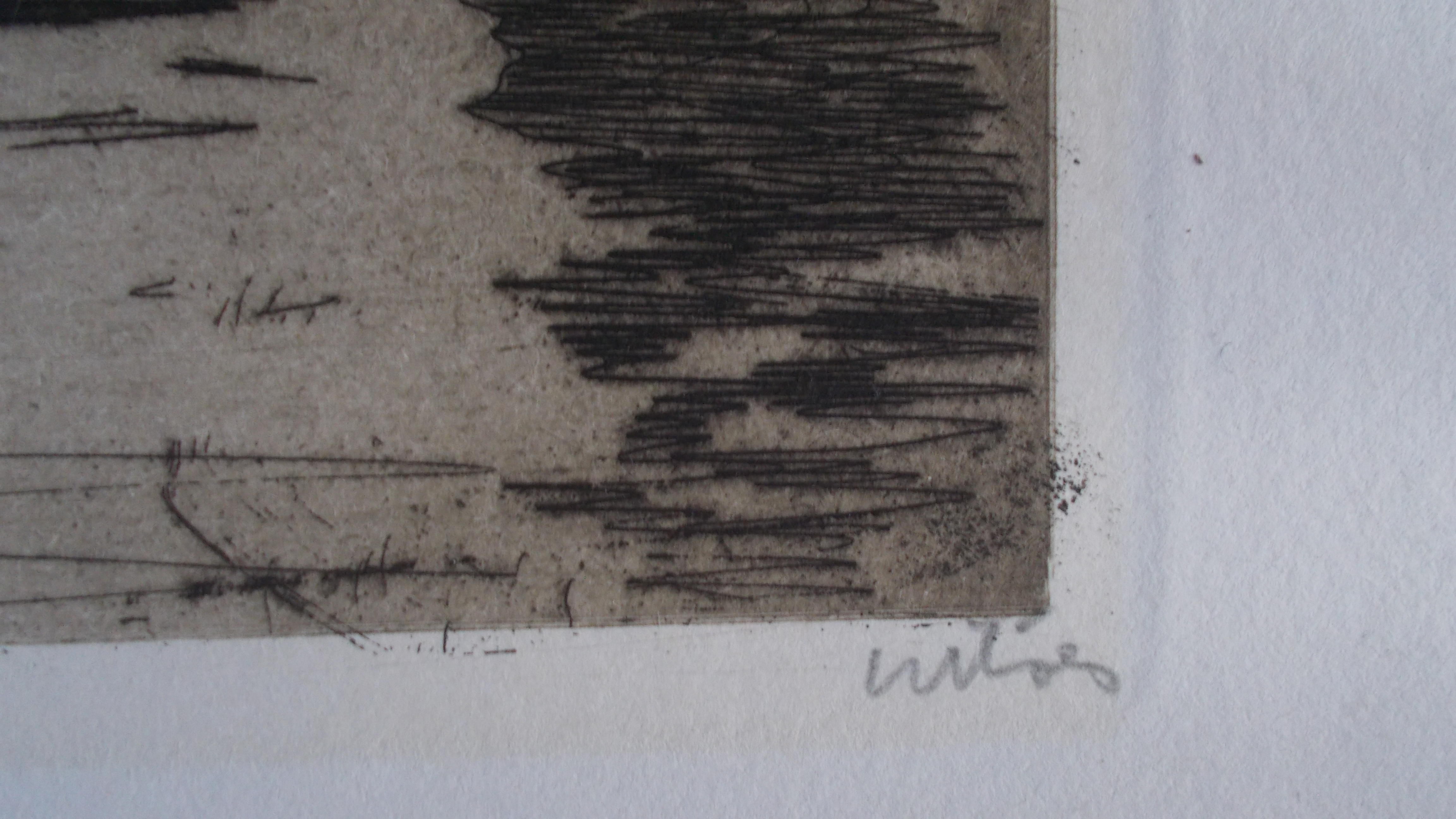 Willem Witsen - De overhaal bij de Montelbaanstoren kopen? Bied vanaf 170!