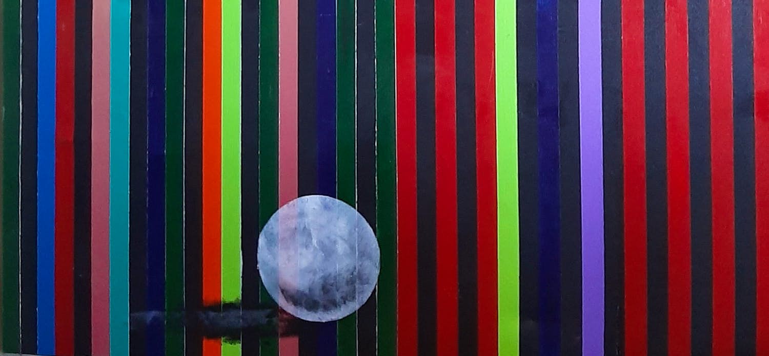 Elva Polyakova - Abstract vallende maan kopen? Bied vanaf 10!