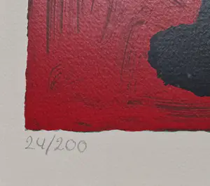 Corneille - Tribu 4 - gesigneerd - ingelijst - 1992 - 200ex. kopen? Bied vanaf 200!