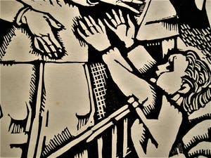 Nikolaas Eekman - originele Houtsnede , “Moeder en Kind” – gesigneerd in de plaat – ca 1920 kopen? Bied vanaf 26!