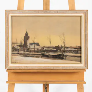 Hendrik Frauenfelder - Besneeuwd dorp kopen? Bied vanaf 175!