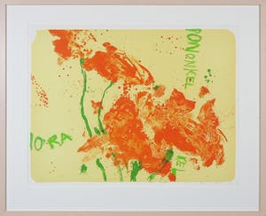 Henny van der Vegt - Litho, Zonder titel - Ingelijst kopen? Bied vanaf 20!