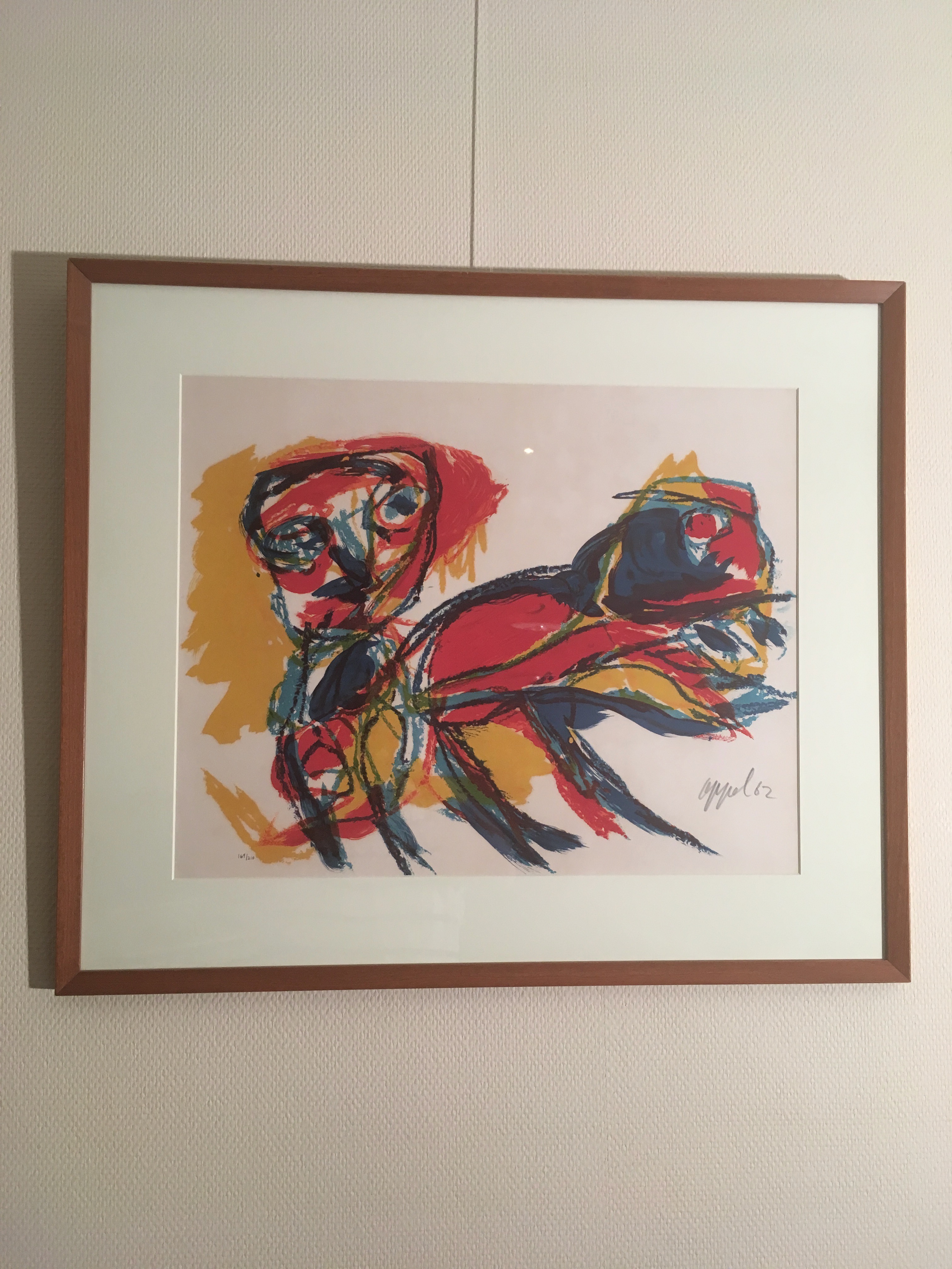 Karel Appel - Man and Red Beast 1962 kopen? Bied vanaf 975!
