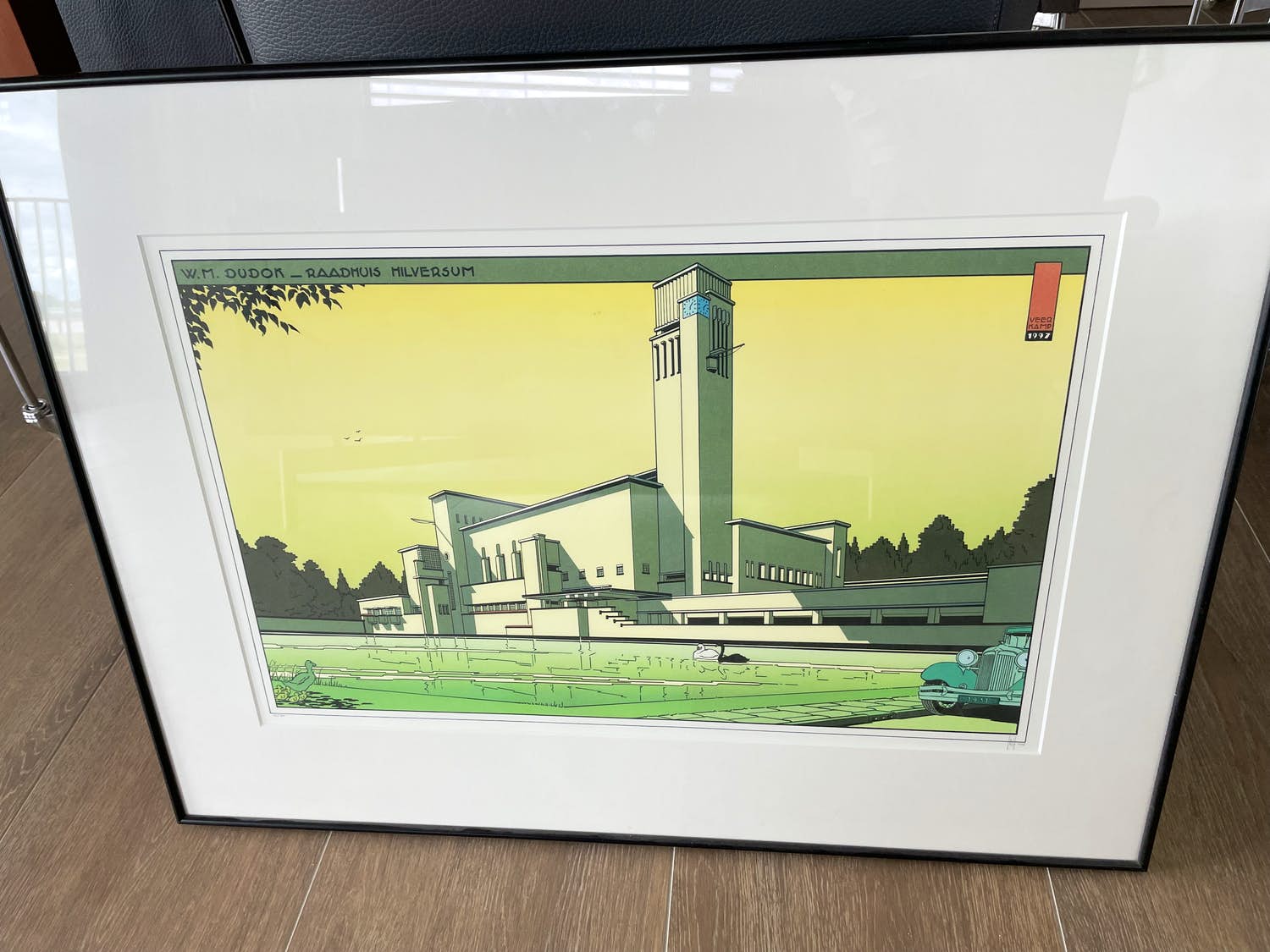 Joost Veerkamp - Raadhuis Hilversum - W.M. Dudok verkocht voor € 200!