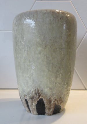 De Steenuil - Fat Lava aardewerk vaas - Henk Goosen kopen? Bied vanaf 18!