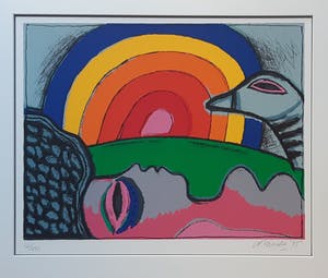 Corneille - " Femme à l'Arc-en-Ciel" kopen? Bied vanaf 325!