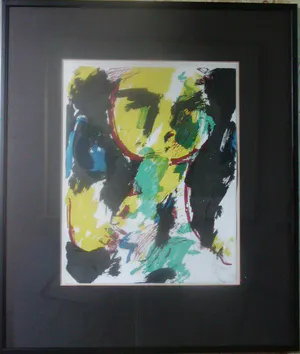 Eugene Brands - Gele figuur kopen? Bied vanaf 150!