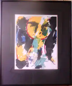 Eugene Brands - Gele figuur verkocht voor € 150!